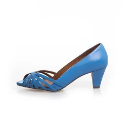 Copenhagen Shoes Sandaler Med Hæl|Stiletter^ALL I NEED LEATHER - ELECTRIC BLUE Alli need leather heels electric blue