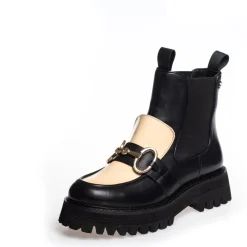 Copenhagen Shoes Chelsea Boots|Ankelstøvler^ALL I WANT MULTI - BLACK/BEIGE Alli want multi boot black beige