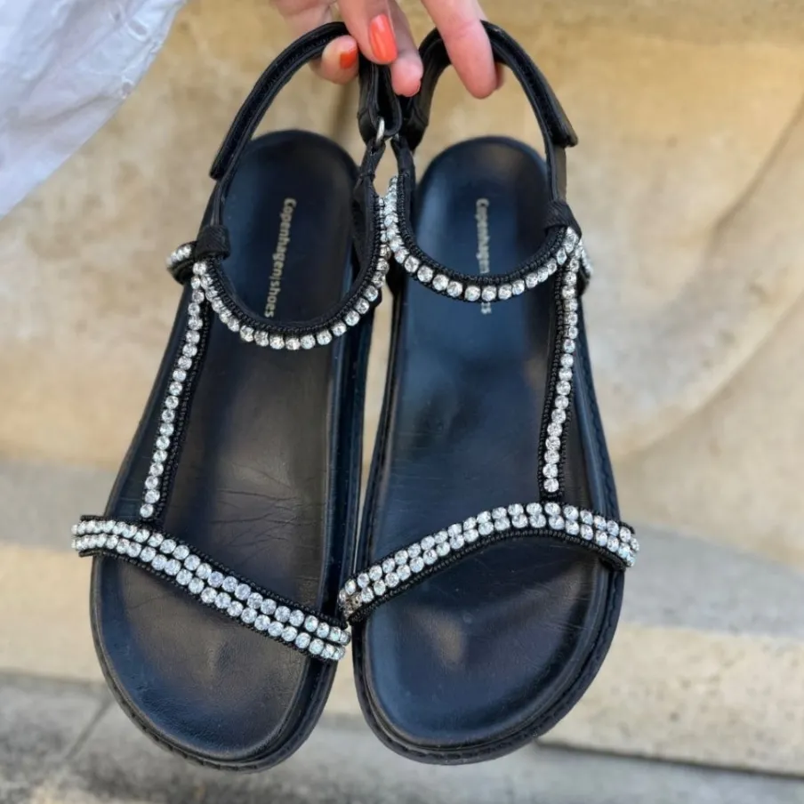 Copenhagen Shoes Flade Sandaler^ALWAYS - Black