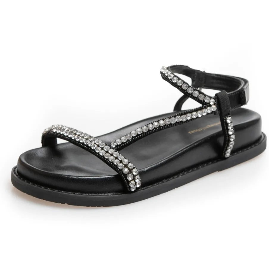 Copenhagen Shoes Flade Sandaler^ALWAYS - Black