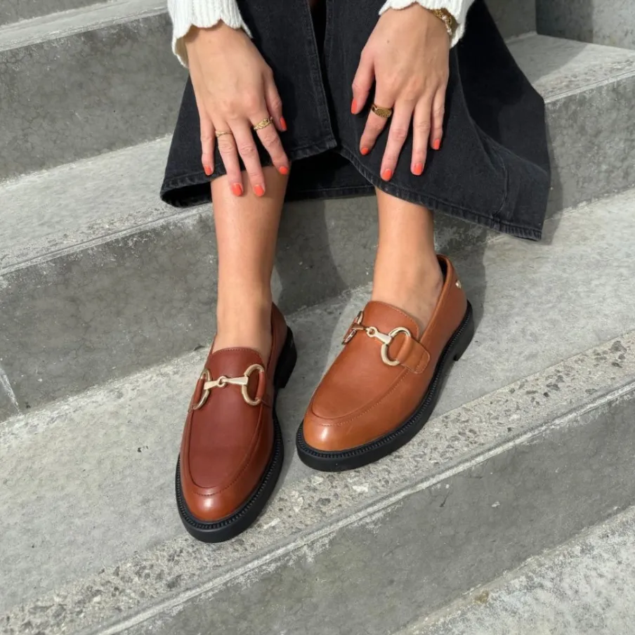Copenhagen Shoes Loafers^AWAKE - Cognac