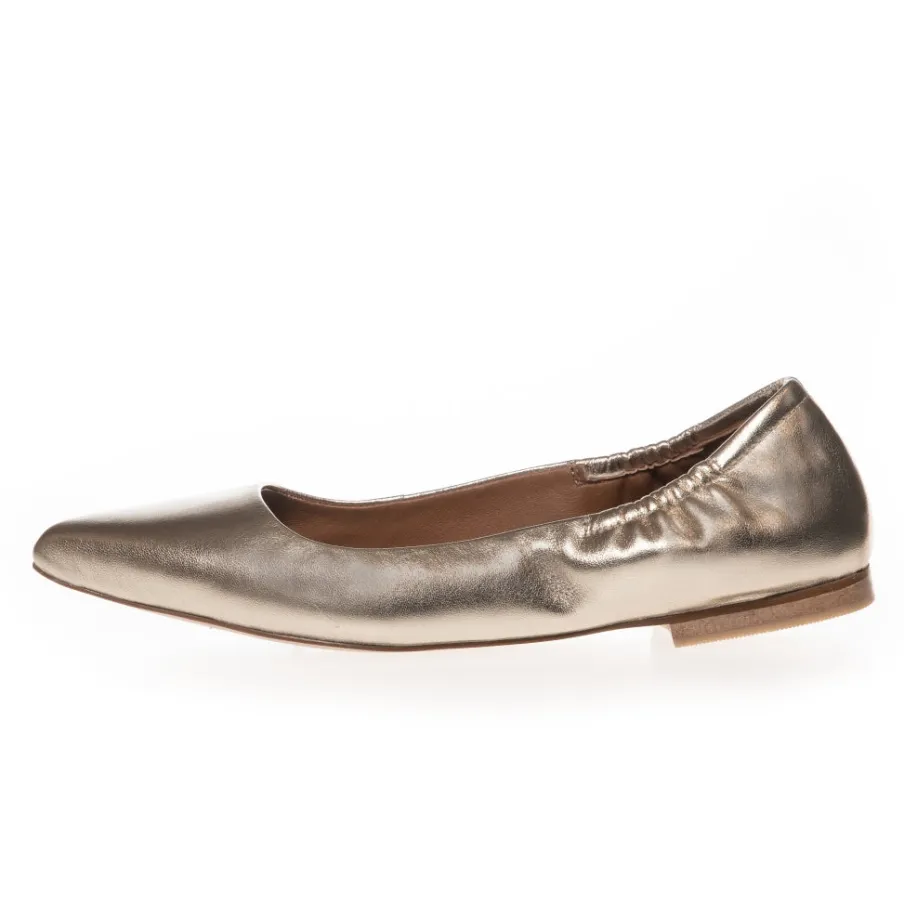 Copenhagen Shoes Ballerinasko^BALLERINA 23 Leather - Gold