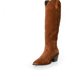 Copenhagen Shoes Støvler Med Hæl|Lange Støvler^BE BY ME - Cognac