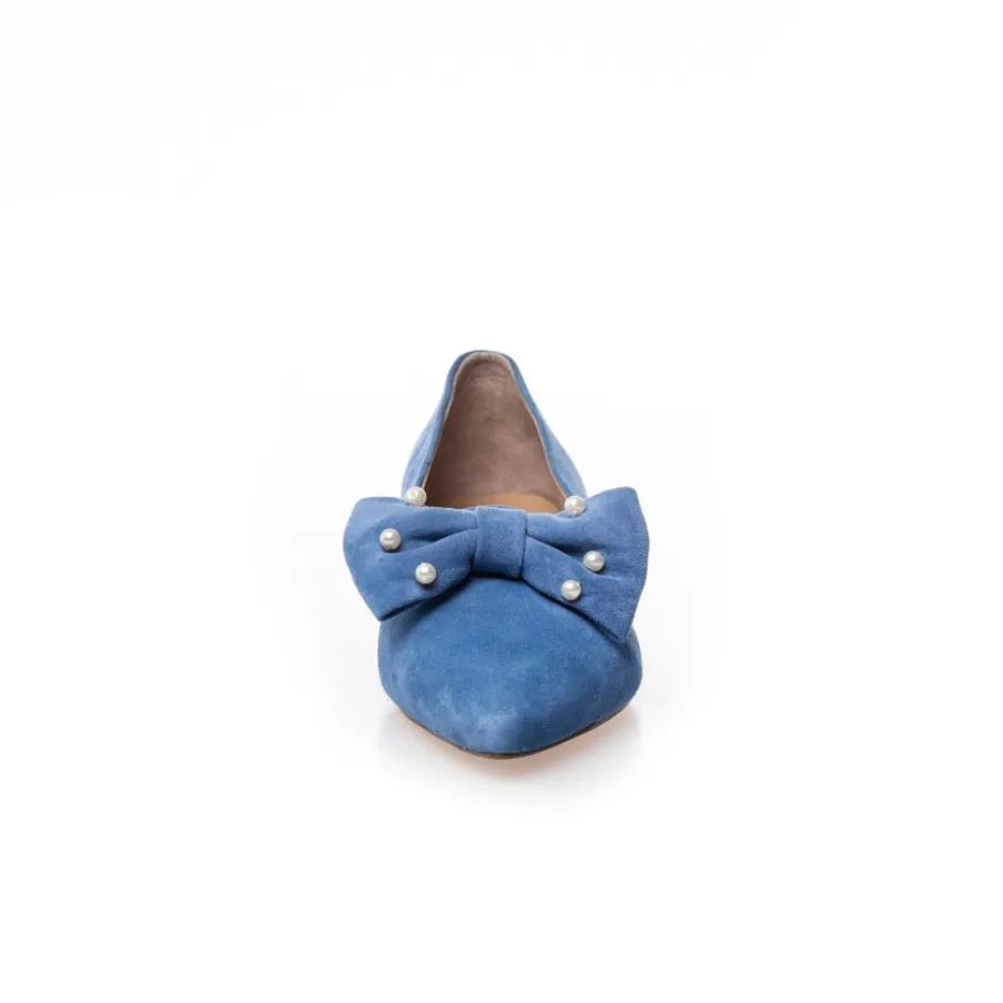 Copenhagen Shoes Ballerinasko^BE GOOD PEARLS - DENIM Begood pearls loafer denim