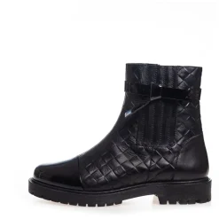 Copenhagen Shoes Ankelstøvler^BE MY GUEST - BLACK PATENT Bemy guest boot black patent