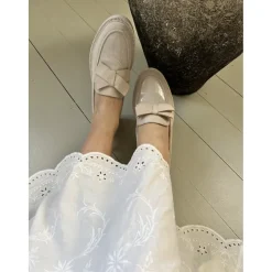 Copenhagen Shoes Loafers^BOWS AND ME 23 - BEIGE Bowsand me 23 loafer beige
