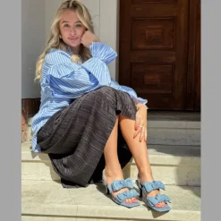 Copenhagen Shoes Sandaler Med Hæl|Stiletter^BREATHE - - Denim