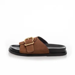 Copenhagen Shoes Flade Sandaler^BRING ME - Cognac