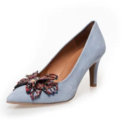 Copenhagen Shoes Stiletter^BUTTERFLY - BLUE FOG Butterflyheels blue fog