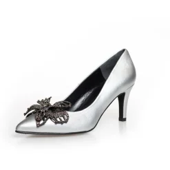 Copenhagen Shoes Stiletter^BUTTERFLY - SILVER - SILVER (ARGENTO) Butterflysilver heels silver argento