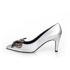 Copenhagen Shoes Stiletter^BUTTERFLY - SILVER - SILVER (ARGENTO) Butterflysilver heels silver argento