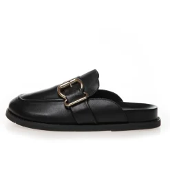 Copenhagen Shoes Mules · Slip Ins^CARRIE GIRL - BLACK Carriegirl loafer black 1