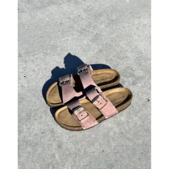 Copenhagen Shoes Flade Sandaler^CELINA SUEDE - Rosa