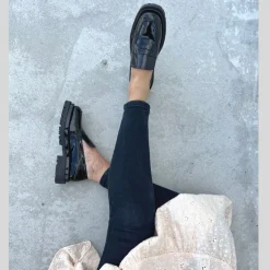 Copenhagen Shoes Loafers^CHAMPAGNE AND MONDAY - Black Patent Champagneand monday loafer black patent