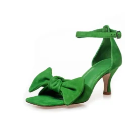 Copenhagen Shoes Sandaler Med Hæl|Stiletter^DANCING 23 SUEDE - NEW GREEN (PARROT GREEN) Dancing23 suede heels new green parrot green