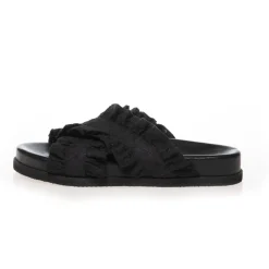 Copenhagen Shoes Flade Sandaler^DAYSI - Black