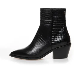 Copenhagen Shoes Ankelstøvler|Støvler Med Hæl^DIVIDED LOW - BLACK Dividedlow stoevler black