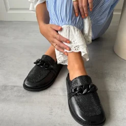 Copenhagen Shoes Mules · Slip Ins^DOLLAR ELECTRIC - Black