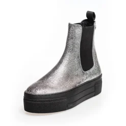 Copenhagen Shoes Chelsea Boots|Ankelstøvler^ENYA BOOT SILVER - Silver Snake Enyaboot silver boot silver snake