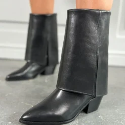Copenhagen Shoes Lange Støvler^FALLING HIGH - BLACK Fallinghigh pre order del end sept stoevler black