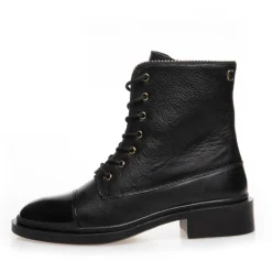Copenhagen Shoes Ankelstøvler^FASHION AND WALKING - BLACK PATENT Fashionand walking stoevler black patent