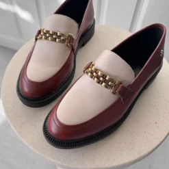 Copenhagen Shoes Loafers^FEEL SPRING - COGNAC / NUDE Cognac nude