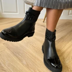 Copenhagen Shoes Ankelstøvler^FLOWER CHILD - BLACK Flowerchild boot black