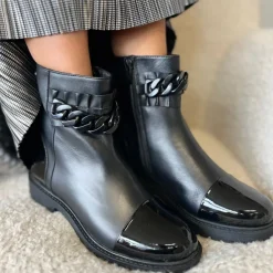 Copenhagen Shoes Ankelstøvler^FLOWER CHILD - BLACK Flowerchild boot black