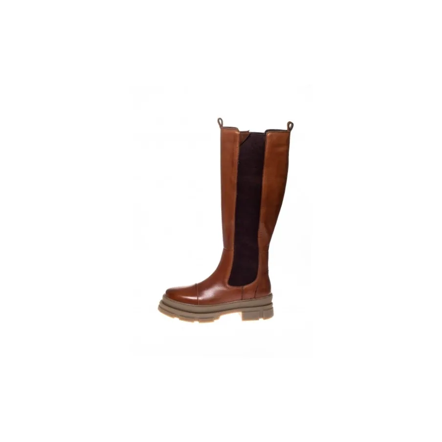 Copenhagen Shoes Lange Støvler^FOLLOW ME 22 - Cognac