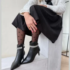 Copenhagen Shoes Støvler Med Hæl|Ankelstøvler^GIRLS AND DIAMONDS - Copenhagenshoes By Josefine Valentin - BLACK Girlsand diamonds copenhagenshoes by josefine valentin boot black