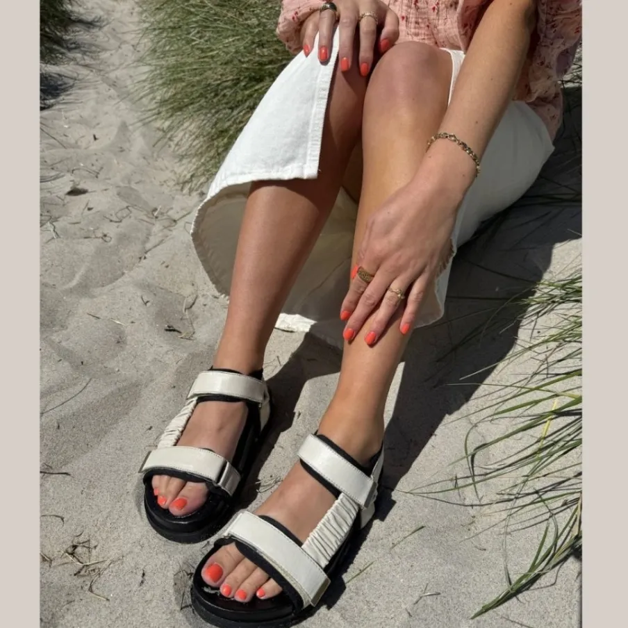 Copenhagen Shoes Flade Sandaler^GO FOR BEACH - NUDE (CLOUD) Nude cloud