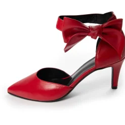 Copenhagen Shoes Stiletter^GOING OUT Leather - PASSION (RED) Goingout leather heels passion red
