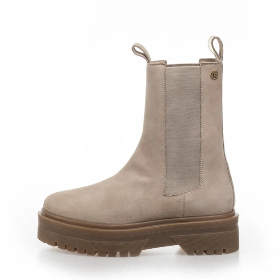 Copenhagen Shoes Chelsea Boots|Ankelstøvler^GOING SUEDE 22 - Beige Suede Goingsuede 22 boot beige suede