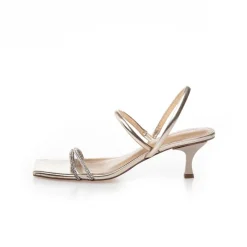 Copenhagen Shoes Sandaler Med Hæl|Stiletter^GOLD AND DIAMONDS - GOLD / DIAMOND Goldand diamonds heels gold diamond