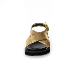 Copenhagen Shoes Flade Sandaler^GOLDIE - GOLD Goldiesandal gold