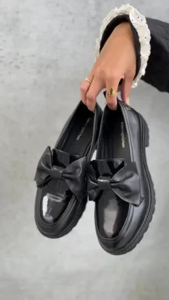 Copenhagen Shoes Loafers^HELLO BOW - Black