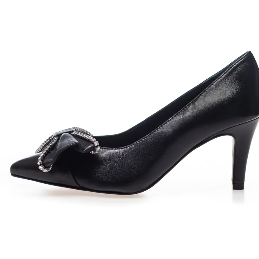 Copenhagen Shoes Stiletter^HER MOMENTS LEATHER - BLACK Hermoments leather heels black
