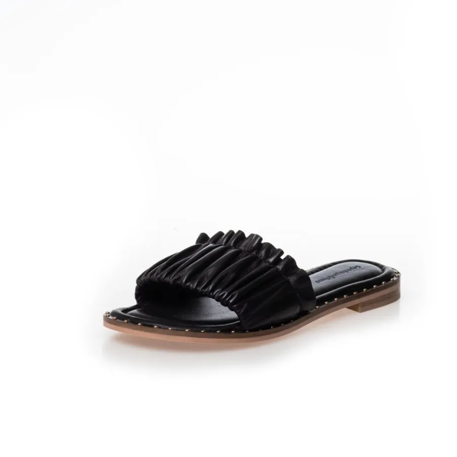 Copenhagen Shoes Flade Sandaler^HOLD ME - Black