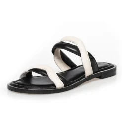 Copenhagen Shoes Flade Sandaler^HOLIDAY VIBES - BLACK/BEIGE Black beige