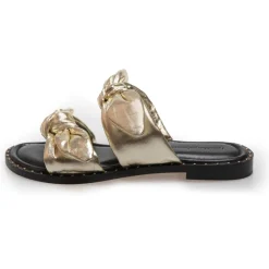 Copenhagen Shoes Flade Sandaler^I FEEL IT - Gold