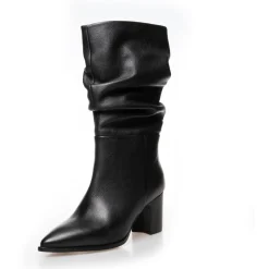 Copenhagen Shoes Støvler Med Hæl|Lange Støvler^ILLUSION - Black