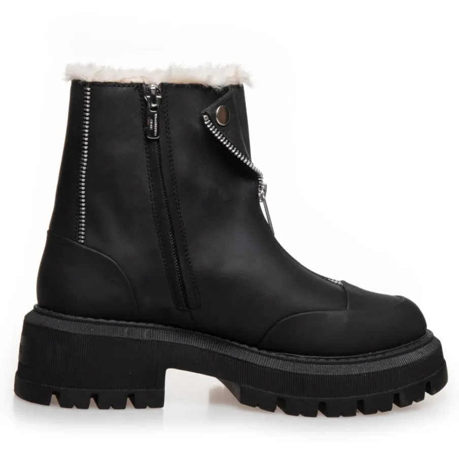 Copenhagen Shoes Ankelstøvler^IT IS JUST A SNOW DAY - BLACK Itis just a snow day stoevler black