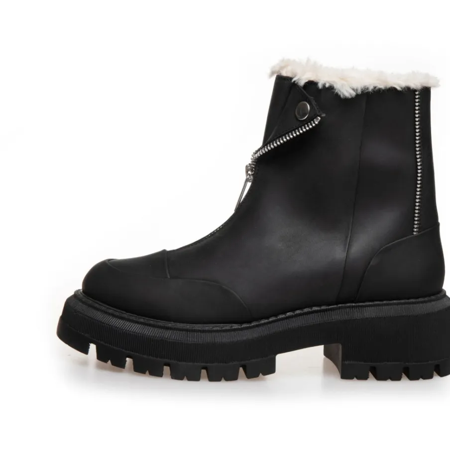 Copenhagen Shoes Ankelstøvler^IT IS JUST A SNOW DAY - BLACK Itis just a snow day stoevler black