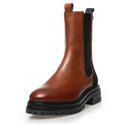 Copenhagen Shoes Ankelstøvler^IT'S A KIND OF MAGIC - COGNAC/BLACK/BROWN Itsa kind of magic boots cognac black brown