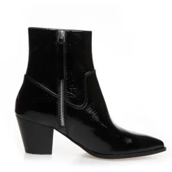 Copenhagen Shoes Ankelstøvler^IT'S ALL ABOUT WALKING - PATENT - BLACK PATENT Itsall about walking patent stoevler black patent