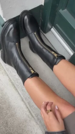Copenhagen Shoes Ankelstøvler^JUST FLYING - BLACK Justflying stoevler black