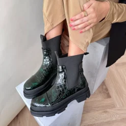 Copenhagen Shoes Chelsea Boots|Ankelstøvler^KEEP ON DREAMING - DARK GREEN Keepon dreaming boot dark green