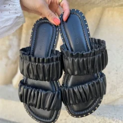Copenhagen Shoes Flade Sandaler^KEEP UP GIRL - Black