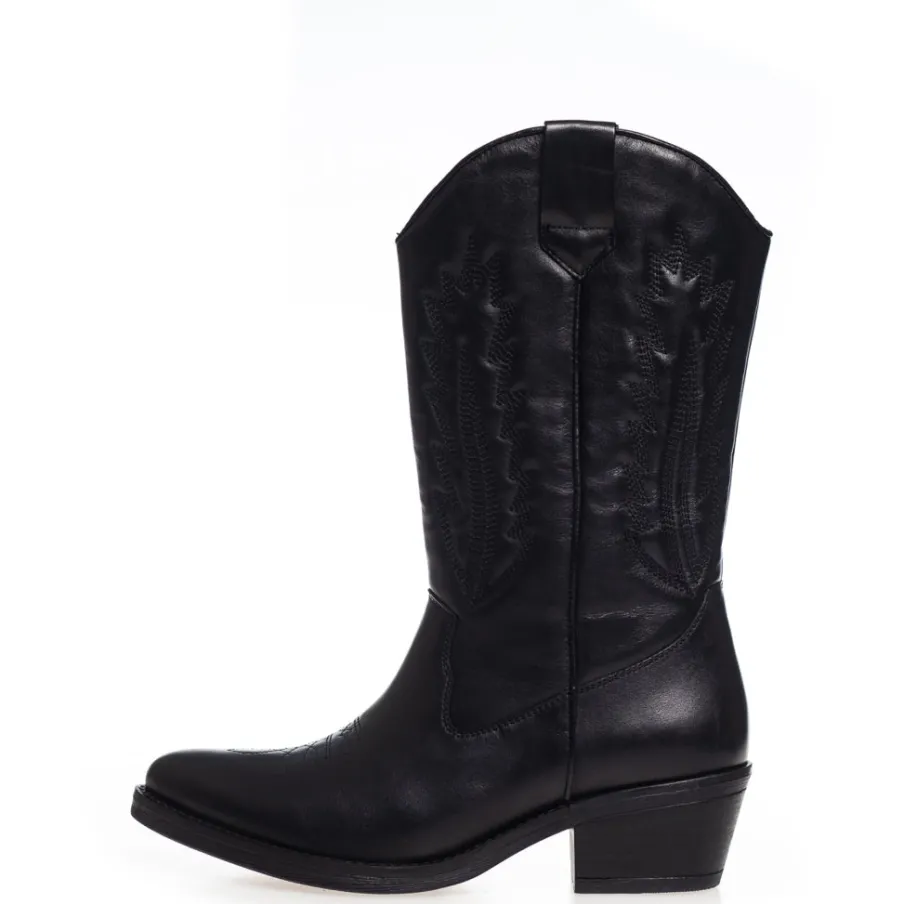 Copenhagen Shoes Støvler Med Hæl|Lange Støvler^KEEP YOUR POWER - BLACK Keepyour power boot black