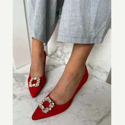 Copenhagen Shoes Stiletter^LA - RED FIRE Laheels red fire